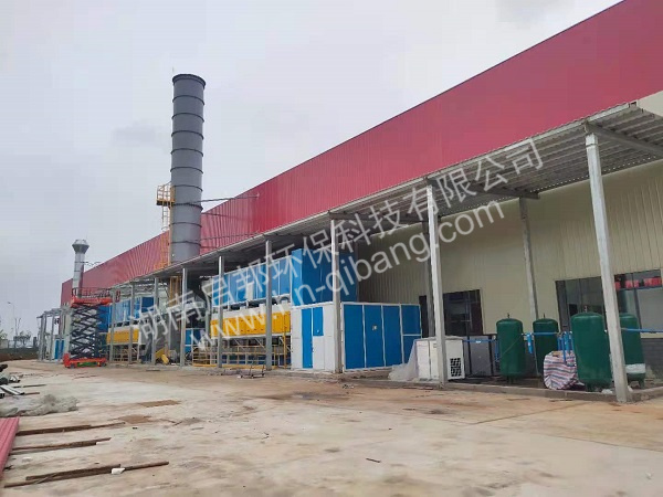 16萬風量噴涂線催化燃燒設備